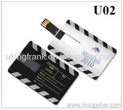 Credit card shape USB flash drive