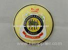 Iron / Brass / Copper Returned & Service Personalized Coins with Soft Enamel, Gold Plating for Comme