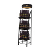 Wine display rack,metal display stand