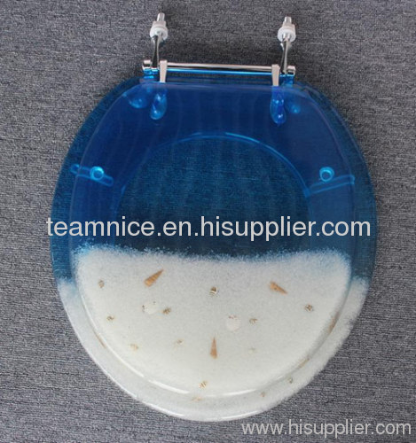 fancy toilet seat cover polyresin toilet seats