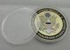 Gold Plating Zinc Alloy / Pewter / Brass American Health & Human Service Personalized Coins