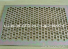 Sieve mesh perforated plate