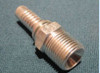 BSPT MALE SWAGED HOSE FITTING