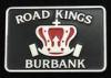 Iron / Brass / Zinc Alloy Road Kings Badge with Misty Nickel Plating, Soft Magnet On Back Side