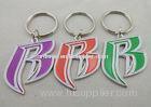 Zinc Alloy Die Casting Inner Cut Key Chain, Customized Key Chains with Nickel Plated