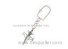 Zinc Alloy Die Casting Full 3D Promotional Keychain, F-15 Key Chain with Customized Logo