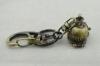 3D Scuba Diving Key Chain, Promotional Keychain with Pewter Antique Brass Plating