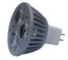 3W IP20 MR16 3W Led Spot Light Fixtures, 270lm Led Spot Light Bulb For Museum, 4000-4500K