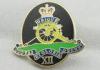 REGT RA Die Stamping Metal Enamel Lapel Pin, Brass Gold Plated Hard Enamel Pins