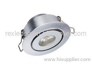 Energy Saving 3300k 1w Led Cabinet Light, Rex-D010 90lm Cabinet Lighting Fixtures For Indoor