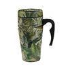 Camouflage Hunting Travel Mug With Camouflage Hunting Passion Green Surface, Hunting Gear Accessori