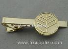 Aluminum, Stainless Steel, Copper Stamping Personalized Tie Bar, Collar Tie Bars With Gold Plating