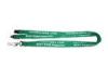 Rov Field Inspector Silk Screen Printing Tubular Lanyard For Id Badge With Safety Break Away Clip