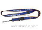 Silk Screen Printing Custom Promotional Lanyards, Id Card Lanyard With Polyester, Nylon, Silicone, S