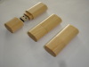 Fashion wooden/bamboo usb memory stick with with engraved logo for promotion