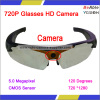 Fashing Wide Angle 5.0 Megapixel720P Glasses HD Camera come with remote controller