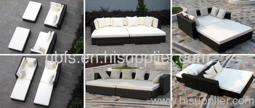 Patio Rattan Wicker Sofa Furniture Garden Furniture