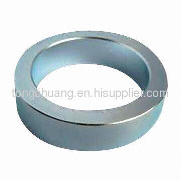 Ring-shaped Rear-earth Magnet with Zinc Coating