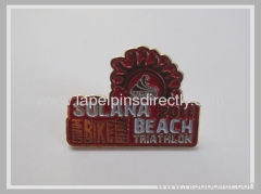 Embossed Soft Enamel Lapel Pins