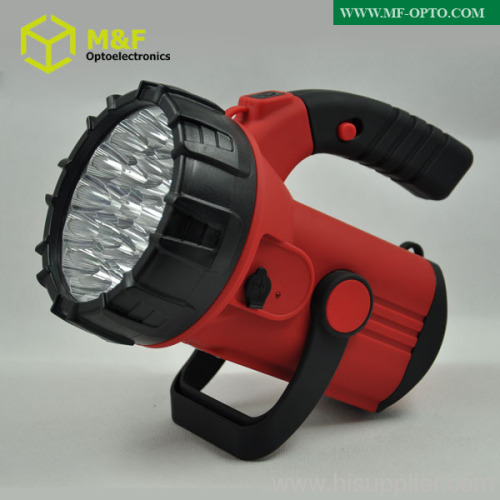 Multifunctional rechargeable led spotlight work light