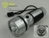 plastic durable aa battery led flashlight