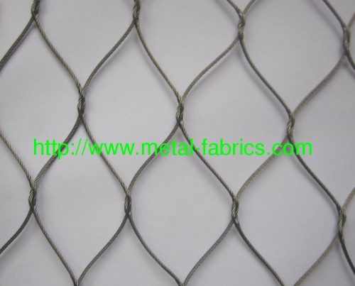 animal enclosure,zoo mesh, cable mesh, stainless steel rope mesh