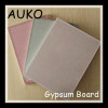 Paper faced gypsum board for wall partition or ceiling 2400*1200*10