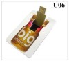 Credit card shape USB flash drive