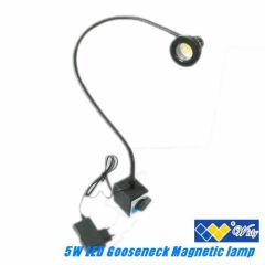 5w flexible arm machine light with magnetic base