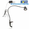 TASK LED CLIP LAMP 5W 120V FLEXIBLE CLAMP-ON LED LIGHT GOOSENECK LAMP DESK LED WORK LIGHT