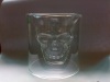 Glass-Skull, shotglass, two piece glass, glass 1