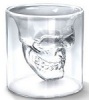 Glass-Skull, shotglass, two piece glass, glass 3