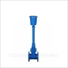 Buried soft-sealing gate valve