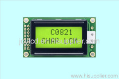 8 x 2 Character Lcd module