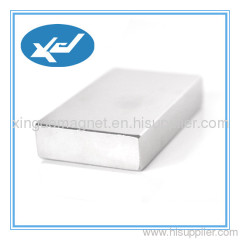 Neodymium block magnet Sintered NdFeB Magnet strong magnet with nickel coating