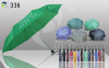 Promotional advertising gifts manual folding umbrellas budget cheap items OEM small orders welcome