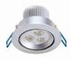 3W Recessed LED Downlights, Epistar / Edison LED Light Downlight AC85 - 265V 240 - 270LM