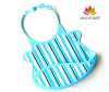 Fashionable And Eco-friendly lovely silicon baby bib