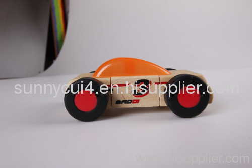 assembly - sport car wooden children toys gifts