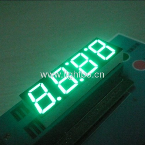 Ultra bright blue common anode 4 digit 0.56 inch 7 segment led display for clock indicator,oven timer control