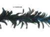 feather extensions garland, grizzly rooster feathers