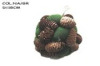Artificial Imitation fake synthetic faux decorative moss pinecone balls
