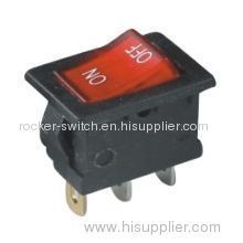 Illuminated Miniature Rocker Switch