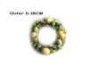 Artificial Flowers Wreath, Silk Flowers Artificial Flower & Egg ring