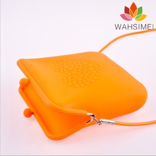 2012 Hot Sale Luxury Silicone Handbag for Young Lady,ladies hand purse