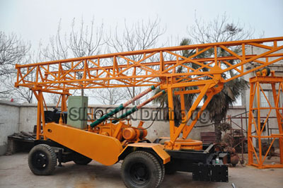 S400 Trailer Mounted Water Well Drilling Rig