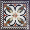 marble stone medallion pattern