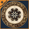 Carved decorative stone medallion