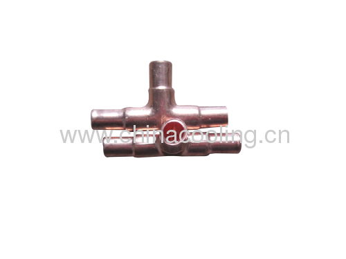 copper tee fitting Chinese factory