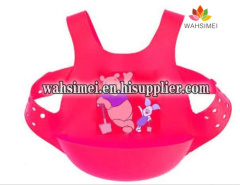 The newest design silicone baby bibs for 6 month to 3 years old baby